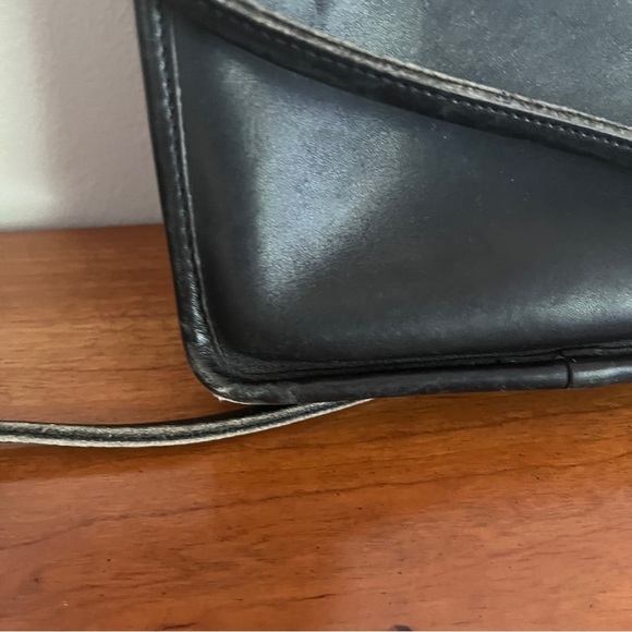 Coach Vintage Leather Flap Mini Crossbody Bag - Picture 9 of 12